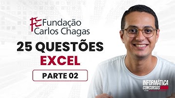 Questões Excel parte 2 | Banca FCC | Informática para concursos com professor Danilo Vilanova #opior