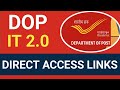 DOP IT 2.0 Direct Access Links | How To Use |
