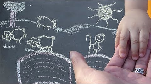 Jesus Loves Me ♥ Lullaby with Adorable Chalk Animation (Instrumental vs)