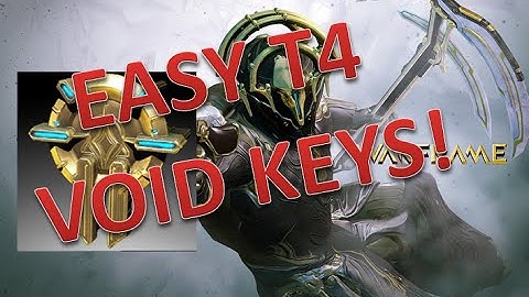 HOW TO GET EASY T4 VOID KEYS in WARFRAME! Tutorial Update 14+