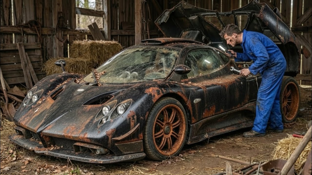 ASMR Car Restoration! Full Restoration of a Pagani Zonda from Total Disrepair to Looking New