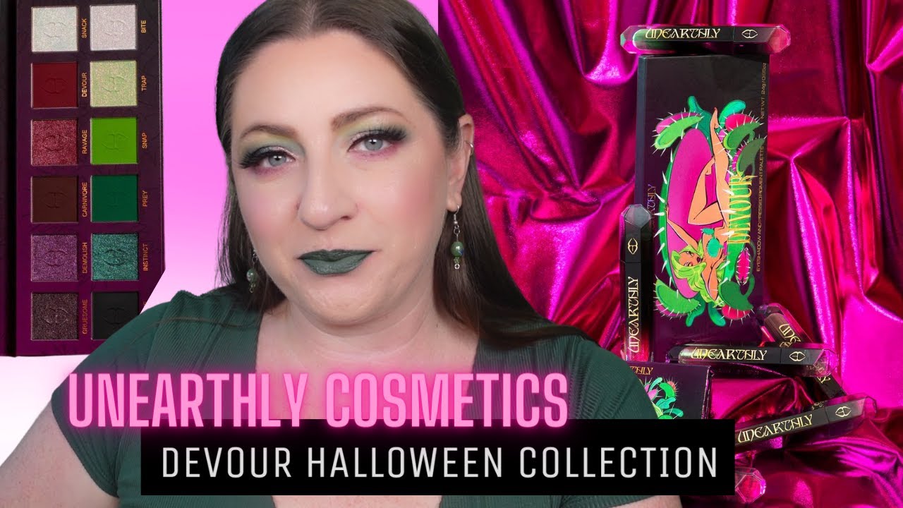 UNEARTHLY COSMETICS DEVOUR HALLOWEEN COLLECTION | The palette is ...