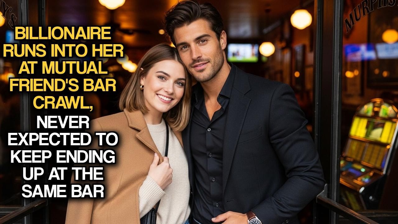 Billionaire Runs Into Her At Mutual Friend's Bar Crawl, Never Expected To Keep Ending Up At Same Bar