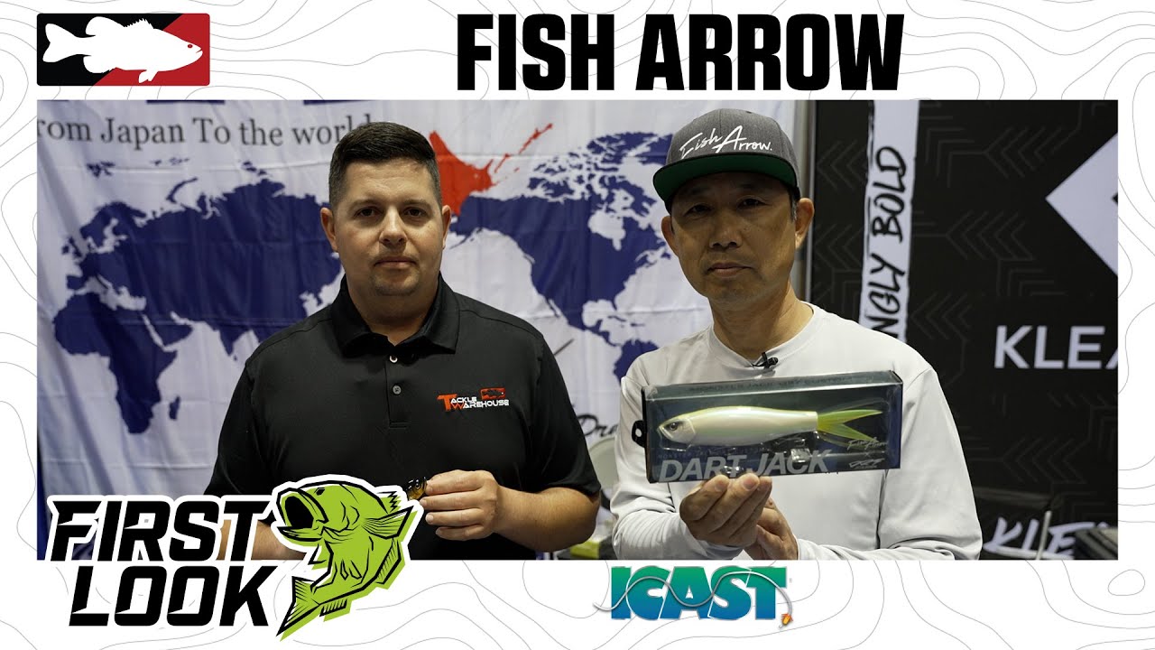 Fish Arrow x DRT Dart Jack 220 VT, Jack 210 & 230 Low Swimbaits with Munenori Kajiwara | ICAST 2023