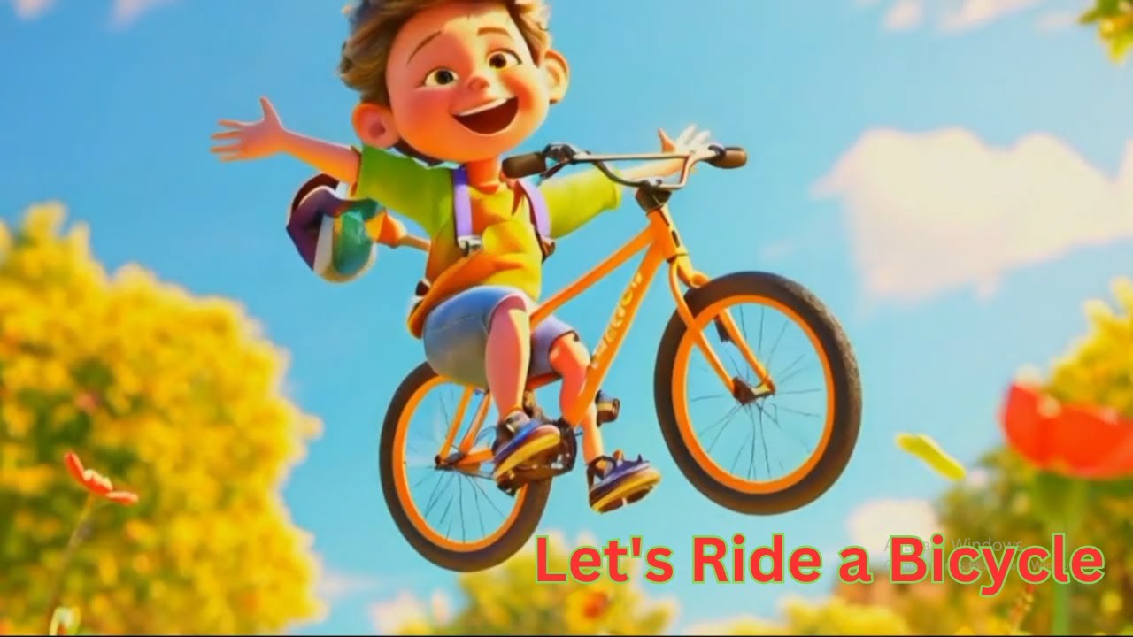 Let's Ride a Bicycle | Baby Music | Nursery Rhymes & Songs for Kids ...