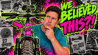 10 Things Mountain Bikers Used to Believe (That Sound Crazy Today)