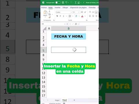 Insertar Fecha y