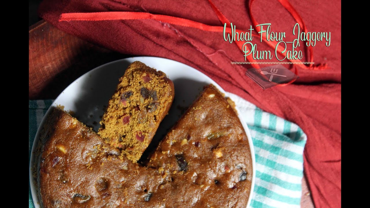 Healthy Instant Plum Cake / Wheat flour Jaggery Fruit Cake / ഗോതമ്പും ശർക്കരയും  കൊണ്ട്  പ്ലം കേക്ക്