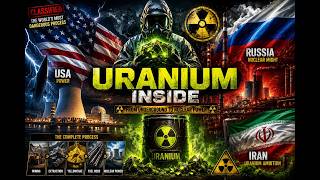 The Complete Uranium Mining Nuclear Fuel Production Process | From Underground Ore to Nuclear Energy