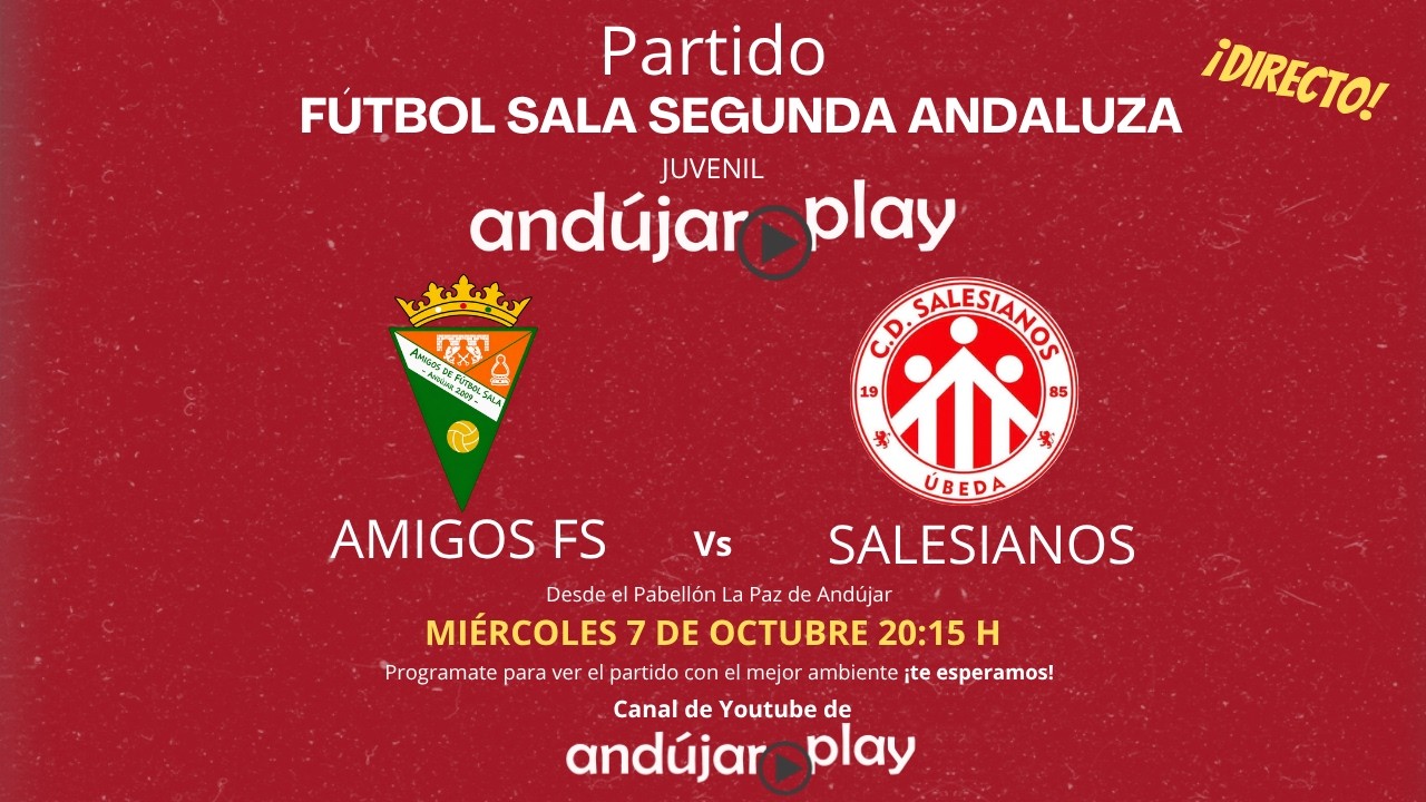 AMIGOS FS - SALESIANOS - JUVENIL 2 ANDALUZA JAÉN - JORNADA 1