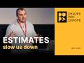 Estimates slow us down // DevOps Pro 2026