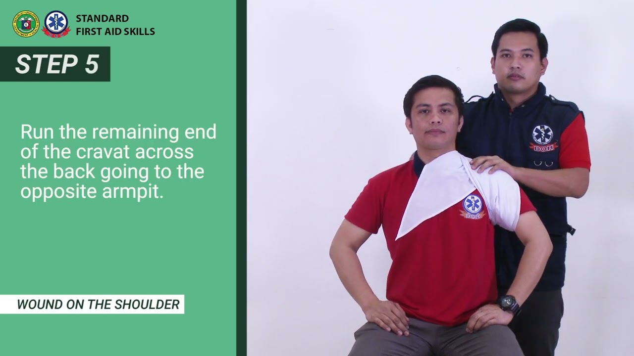 WOUND ON THE SHOULDER