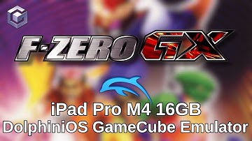 F-Zero GX - iPad Pro M4, iOS GameCube Emulator (DolphiniOS)