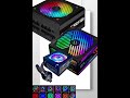 RGB SMPS &amp; RGB Cabinet Review 🔥 | Gaming PC Look Upgrade | Best Budget RGB Setup India 💻✨