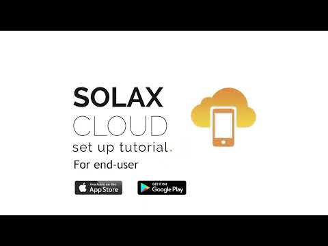 SolaX Cloud setup tutorial for end-user
