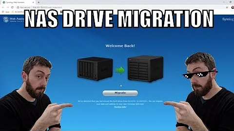 Synology RAID Migration  - Moving Drives from an Old NAS to a New NAS