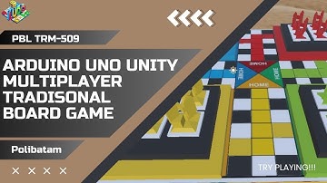 Video Demo Ludo 3D_Arduino Uno Unity Multiplayer Traditional Board Game(TRM 509)