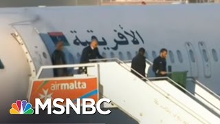 Passengers Freed From Hijacked Libyan Jet | MSNBC screenshot 5