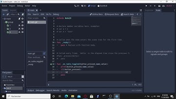 How to make Radio button in Godot Game Engine