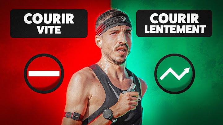 Tout comprendre à l'endurance fondamentale en 9mn :