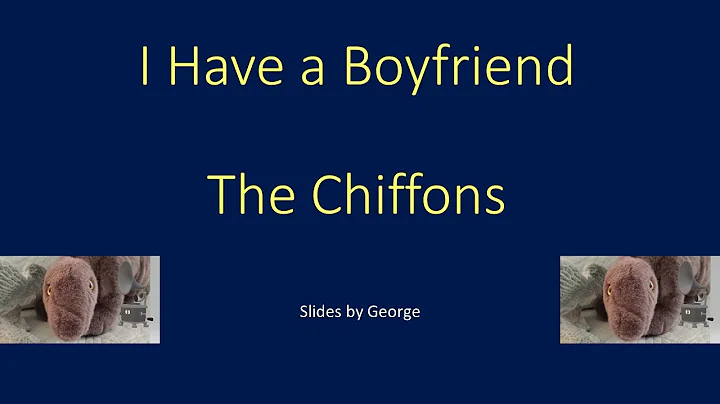 The Chiffons   I Have a Boyfriend  karaoke