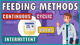 Tube Feeding Methods (Continuous, Cyclic, Intermittent, Bolus)