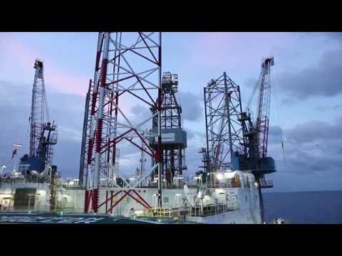 Jack up drilling rig in Thailand