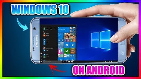 Install windows 10 on android phone| without root | Mr.Ethical YT