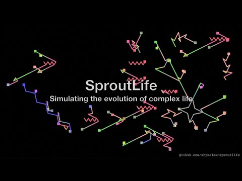 SproutLife - Simulating the evolution of complex life