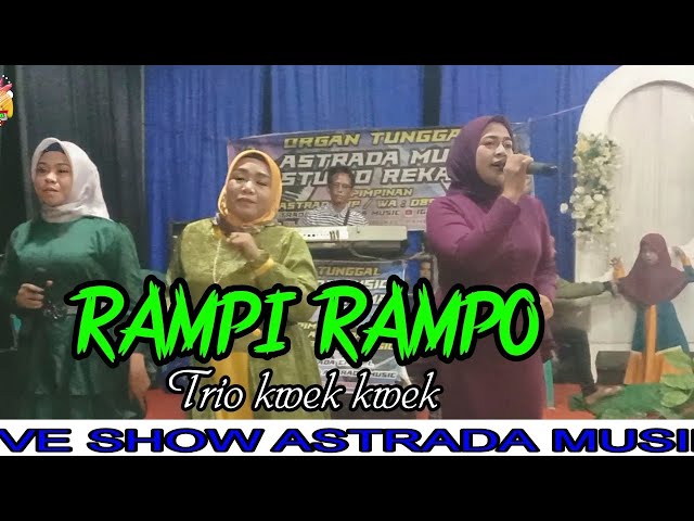 RAMPI RAMPO ~ bersama bunda susi Novi & Halimah - Official video musik igun astrada management class=