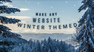How to Add Snowfall Animation to Any React Website Christmas Effect Tutorial