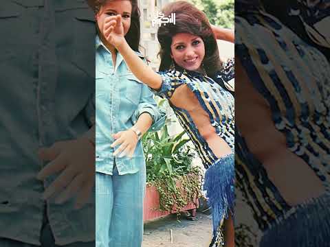 شوف بدلة نبيلة عبيد وهي بتتدرب على الرقص