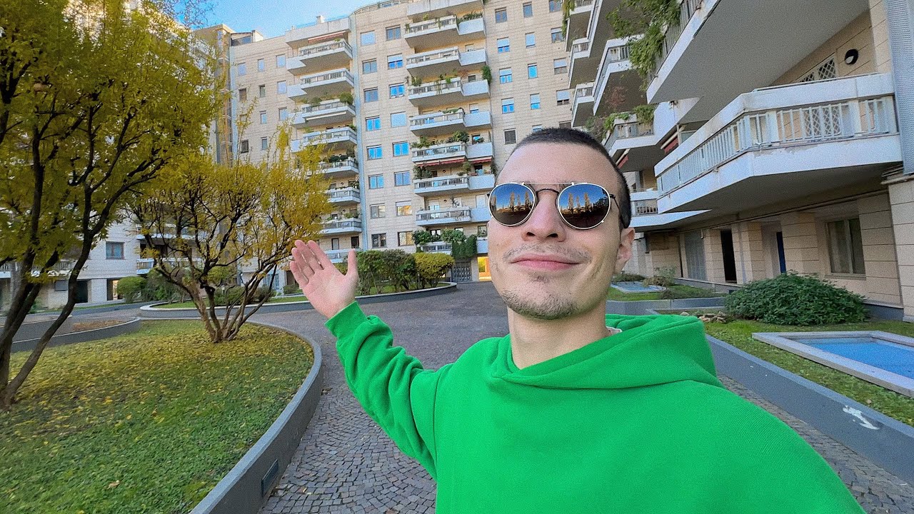 la mia nuova casa a milano - YouTube
