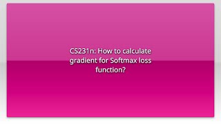 CS231n: How to calculate gradient for Softmax loss function Update