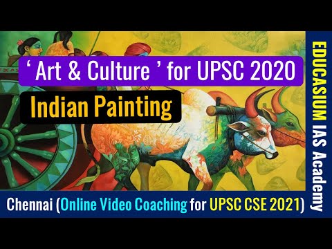 Art & Culture : Indian Painting for UPSC Civil Services Exam - YouTube