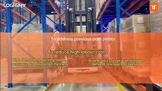 Logiant Powers Overseas Cosmetics E-Commerce With 50 Agvs Smart Logistics