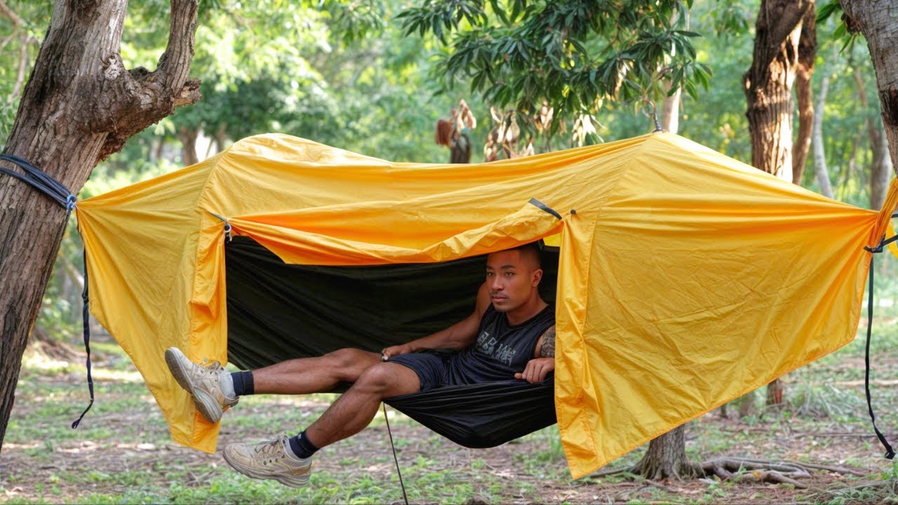 I Spent 24 Hours SOLO CAMPING and Discovered the Secret - YouTube