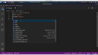 (4.) Strings II (Section 1: Python For Ethical Hackers:Build Web App Login Brute-Force) II