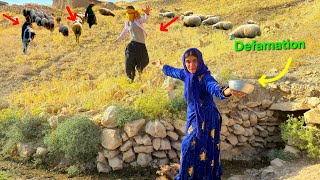 A homeless woman falls in the heart of a pomegranate garden; an event that changed everything