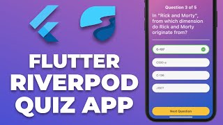 Flutter Riverpod Quiz App Tutorial | Apps From Scratch screenshot 4