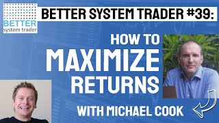 039: Michael Cook discusses position sizing, stops and discretion in algo trading. [AUDIO ONLY] screenshot 3