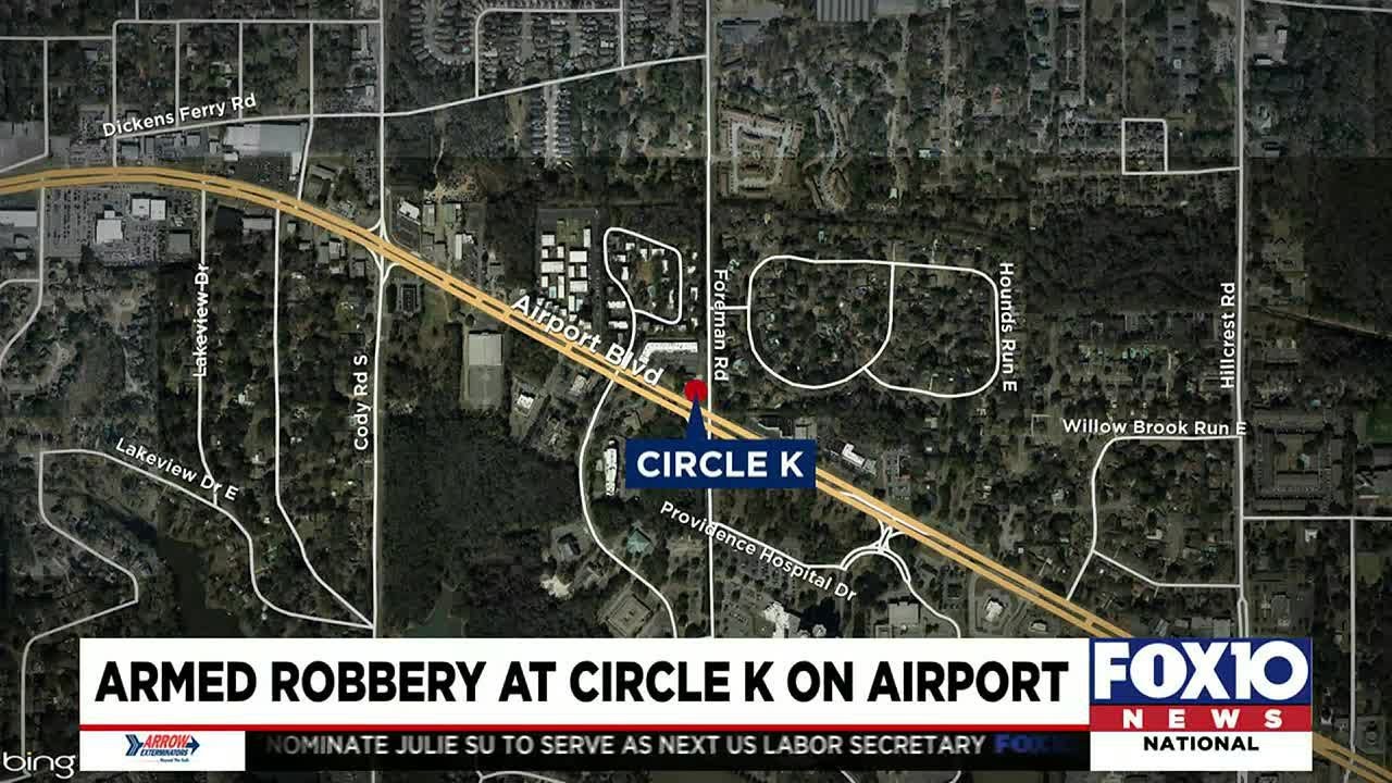 MPD investigating a robbery at Circle K off Airport Blvd. - YouTube