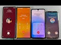 Incoming Calls Motorola Razr 40 Ultra/ Samsung Galaxy S9 + Samsung Galaxy A24 + LG Wing