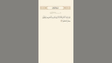 SURAH AL FURQAN AYAT 22|٢٢|سورة الفرقان آيت BY QARI MUHAMMAD IQBAL BIN AHMAD #quraan #quranic #qari