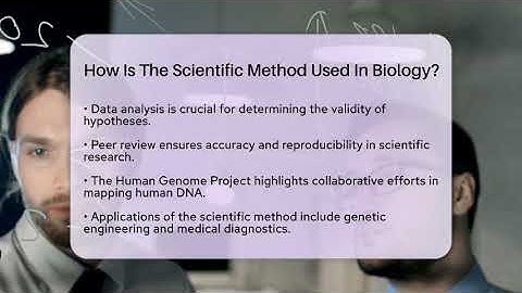 How Is The Scientific Method Used In Biology? - Science Through Time