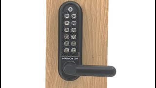 BL5200 ECP - Marine Grade lever turn keypad with an internal