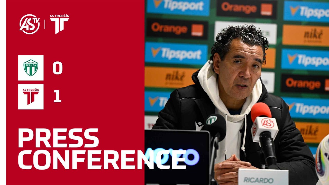 NIKÉ LIGA | Press conference | Ricardo Moniz | MFK Skalica - AS Trenčín 0:1 (0:1)