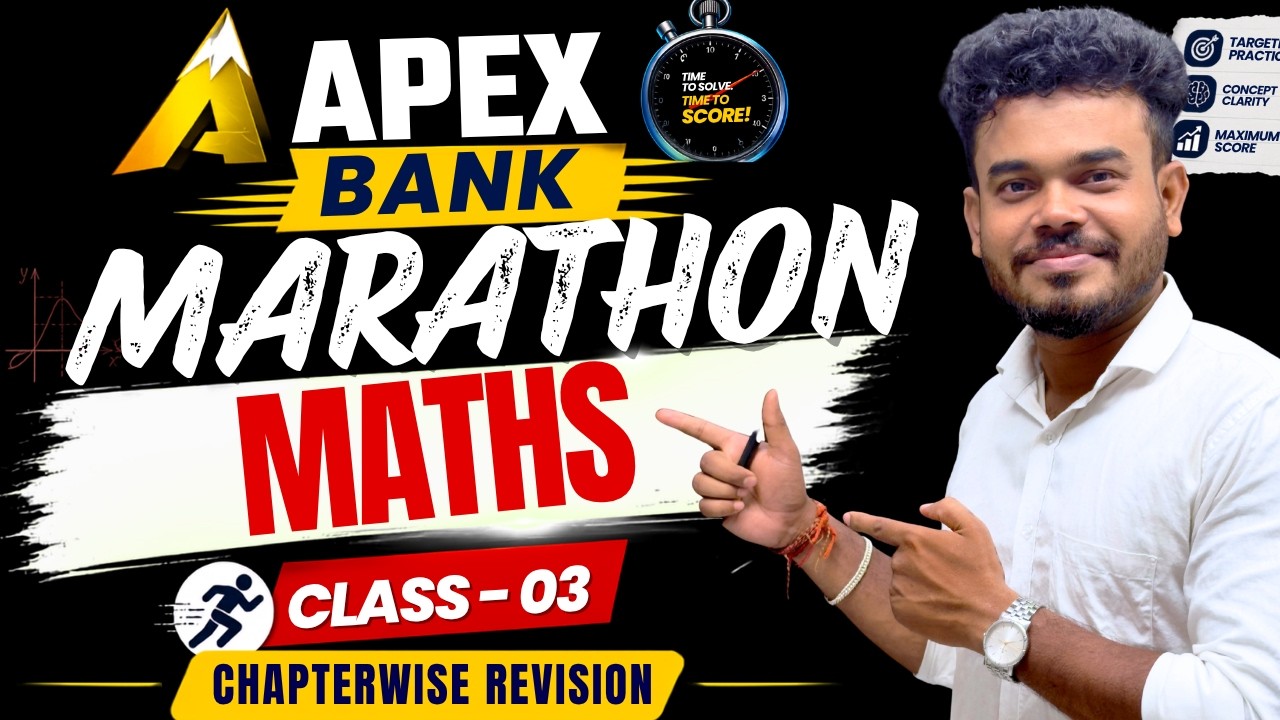 APEX Bank Marathon -3🔥 | Maths Expected Questions | Pariksha Mitra ...