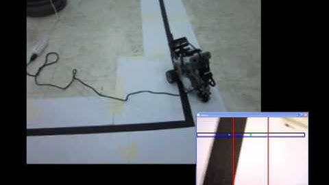 Lego NXT Line Following with Camera Sensor