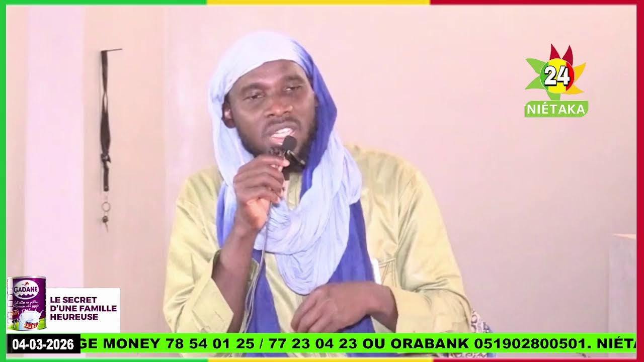DIRECT_04_03_2026 | ESPACE TAFSIR | OUSTAZ ADAM CISSE YouTube https://www.youtube.com/@nyetaka24
